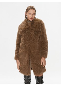 Pinko Futro Cattivik 102001 A18D Brązowy Regular Fit ze sklepu MODIVO w kategorii Futra damskie - zdjęcie 181148107