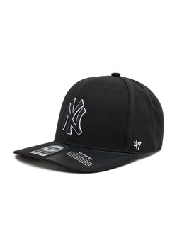 47 Brand Czapka z daszkiem New York Yankees Cold Zone '47 B-CLZOE17WBP-BKB Czarny ze sklepu MODIVO w kategorii Czapki z daszkiem damskie - zdjęcie 181148176