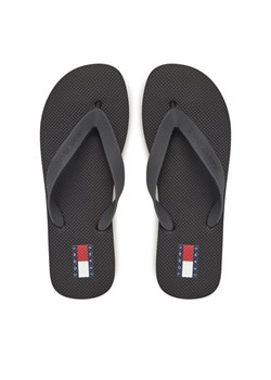 Tommy Jeans Japonki Tjm Beach Sandal EM0EM01560 Czarny ze sklepu MODIVO w kategorii Klapki męskie - zdjęcie 181148179