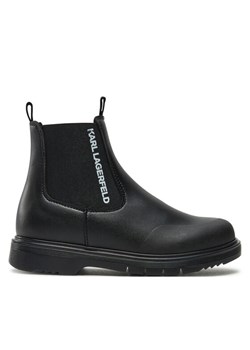 Karl Lagerfeld Kids Sztyblety Z30365 M Czarny ze sklepu MODIVO w kategorii Buty zimowe dziecięce - zdjęcie 181148268