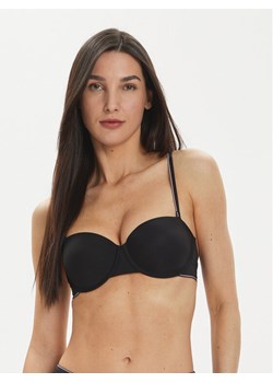 Tommy Hilfiger Biustonosz bardotka UW0UW04230 Czarny ze sklepu MODIVO w kategorii Biustonosze - zdjęcie 181148389