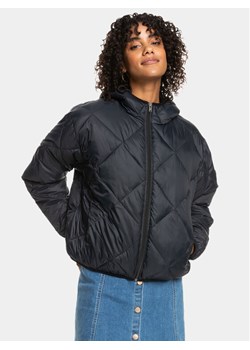 Roxy Kurtka przejściowa Wind Swept Hood Jckt ERJJK03571 Szary Regular Fit ze sklepu MODIVO w kategorii Kurtki damskie - zdjęcie 181148408