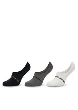 Emporio Armani Underwear Zestaw 3 par stopek męskich 306227 4F254 02910 Kolorowy ze sklepu MODIVO w kategorii Skarpetki męskie - zdjęcie 181148425