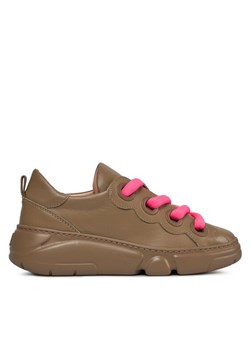 AGL Sneakersy Magic Bubble D938049PGSOFTY0411 Beżowy ze sklepu MODIVO w kategorii Buty sportowe damskie - zdjęcie 181148435