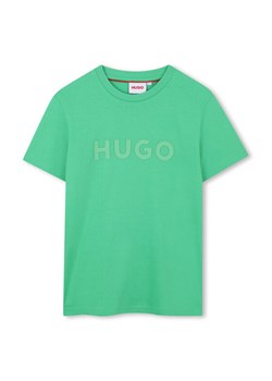 HUGO T-Shirt G00333 D Zielony Regular Fit ze sklepu MODIVO w kategorii T-shirty chłopięce - zdjęcie 181148538