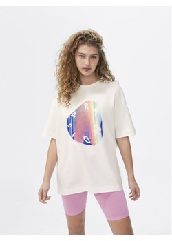 Sprandi T-Shirt SP22-TSD102 Biały Relaxed Fit ze sklepu MODIVO w kategorii Bluzki damskie - zdjęcie 181148605