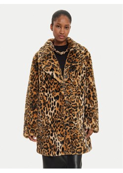 Just Cavalli Futro 77PAS429 Brązowy Loose Fit - id: 0000304381461 - marki Just Cavalli - 181148689 Just Cavalli Futro 77PAS429 Brązowy Loose Fit ze sklepu MODIVO w kategorii Futra damskie - zdjęcie 181148689