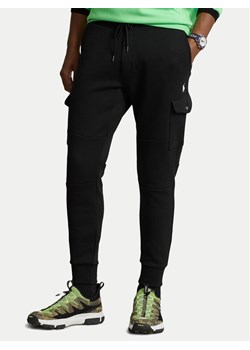 Polo Ralph Lauren Spodnie dresowe 710881522 Czarny Regular Fit ze sklepu MODIVO w kategorii Spodnie męskie - zdjęcie 181148757