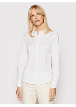 Marc O'Polo Koszula B01 1457 42563 Biały Slim Fit ze sklepu MODIVO w kategorii Koszule damskie - zdjęcie 181148869