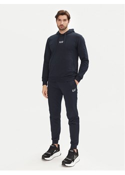 EA7 Emporio Armani Dres 8NPV64 PJVRZ 1562 Granatowy Regular Fit ze sklepu MODIVO w kategorii Dresy męskie - zdjęcie 181148895