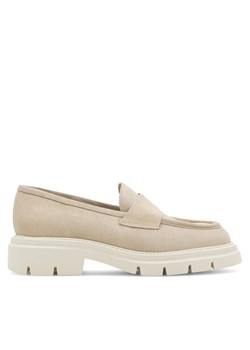 Gino Rossi Loafersy GRACE-E24-26372LM Beżowy ze sklepu MODIVO w kategorii Mokasyny damskie - zdjęcie 181148958