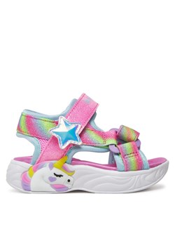Skechers Sandały Unicorn Dreams Sandal-Dreamy Unicorns 303107N/PKMT Różowy - id: 0000304906053 - marki Skechers - 181148975 Skechers Sandały Unicorn Dreams Sandal-Dreamy Unicorns 303107N/PKMT Różowy ze sklepu MODIVO w kategorii Sandały dziecięce - zdjęcie 181148975