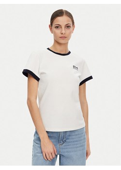 GOLDEN GOOSE T-Shirt GWP01846.P001489.11782 Biały Regular Fit ze sklepu MODIVO w kategorii Bluzki damskie - zdjęcie 181149186