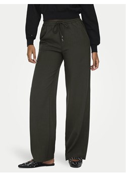 ONLY Spodnie materiałowe Ginny 15331492 Brązowy Wide Leg ze sklepu MODIVO w kategorii Spodnie damskie - zdjęcie 181149209