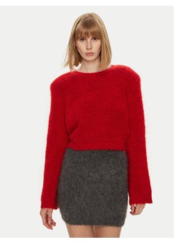 Gestuz Sweter Safi 10908339 Czerwony Loose Fit ze sklepu MODIVO w kategorii Swetry damskie - zdjęcie 181149227