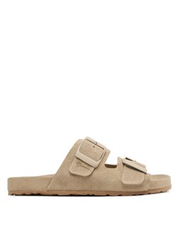 Manebi Klapki Traveler Nordic Sandals K 1.1 RT Beżowy ze sklepu MODIVO w kategorii Klapki damskie - zdjęcie 181149289