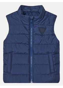 Guess Bezrękawnik H4YT01 WCFM0 Granatowy Regular Fit ze sklepu MODIVO w kategorii Kamizelki chłopięce - zdjęcie 181149326