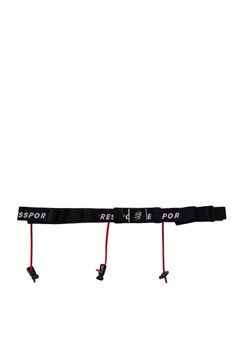 Compressport Pas sportowy Race Number Belt CU00013B Czarny ze sklepu MODIVO w kategorii Paski męskie - zdjęcie 181149329