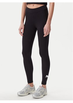 Puma Legginsy Essentials Metallic 685000 Czarny Slim Fit ze sklepu MODIVO w kategorii Spodnie damskie - zdjęcie 181149339