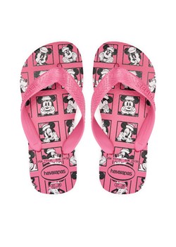 Havaianas Japonki 41394120129 Różowy ze sklepu MODIVO w kategorii Klapki dziecięce - zdjęcie 181149366