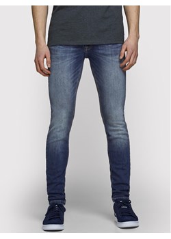 Jack&Jones Jeansy Liam 12166854 Granatowy Skinny Fit ze sklepu MODIVO w kategorii Jeansy męskie - zdjęcie 181149386