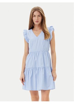 Vero Moda Sukienka codzienna 10325250 Niebieski Regular Fit ze sklepu MODIVO w kategorii Sukienki - zdjęcie 181149487