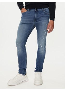 KARL LAGERFELD Jeansy 265801 544832 Granatowy Slim Fit - id: 0000304305900 - marki Karl Lagerfeld - 181149606 KARL LAGERFELD Jeansy 265801 544832 Granatowy Slim Fit ze sklepu MODIVO w kategorii Jeansy męskie - zdjęcie 181149606