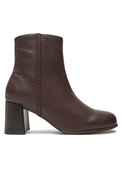 Clarks Botki Keirsta Faye 26180038 Brązowy ze sklepu MODIVO w kategorii Botki - zdjęcie 181149669