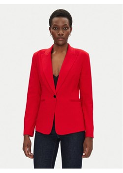 Morgan Marynarka 251-VECO.F M Czerwony Slim Fit - id: 0000305255082 - marki Morgan - 181149695 Morgan Marynarka 251-VECO.F M Czerwony Slim Fit ze sklepu MODIVO w kategorii Marynarki damskie - zdjęcie 181149695