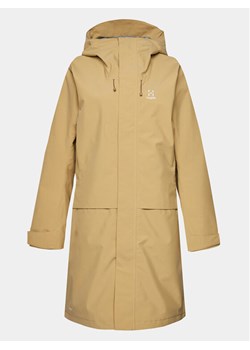 Haglöfs Parka Aria Proof 605410 Beżowy Active Fit ze sklepu MODIVO w kategorii Parki damskie - zdjęcie 181149706