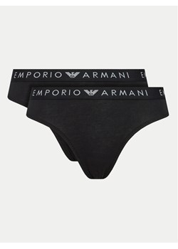 Emporio Armani Underwear Komplet 2 par fig klasycznych 163334 4F227 00020 Czarny ze sklepu MODIVO w kategorii Majtki damskie - zdjęcie 181149889