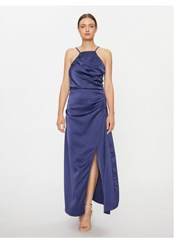 YAS Sukienka koktajlowa 26031521 Granatowy Regular Fit ze sklepu MODIVO w kategorii Sukienki - zdjęcie 181149977