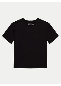 Calvin Klein Jeans T-Shirt IB0IB02353 Czarny Relaxed Fit - id: 0000304406379 - marki Calvin Klein - 181150018 Calvin Klein Jeans T-Shirt IB0IB02353 Czarny Relaxed Fit ze sklepu MODIVO w kategorii T-shirty chłopięce - zdjęcie 181150018