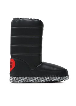 LOVE MOSCHINO Śniegowce JA24162G1HIT400B Czarny ze sklepu MODIVO w kategorii Śniegowce damskie - zdjęcie 181150039