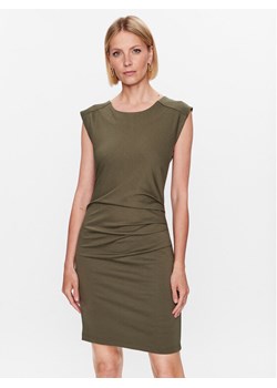 Kaffe Sukienka koktajlowa India 501002 Zielony Slim Fit ze sklepu MODIVO w kategorii Sukienki - zdjęcie 181150128