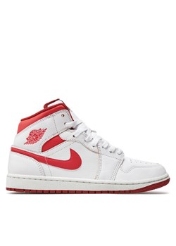 Nike Sneakersy Air Jordan 1 Mid Se FJ3458 160 Biały ze sklepu MODIVO w kategorii Buty sportowe męskie - zdjęcie 181150146
