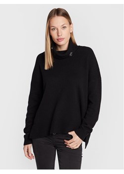 Liu Jo Golf WF2265 MA72L Czarny Regular Fit ze sklepu MODIVO w kategorii Swetry damskie - zdjęcie 181150188