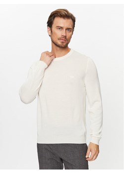 Boss Sweter Botto-L 50476364 Écru Regular Fit ze sklepu MODIVO w kategorii Swetry męskie - zdjęcie 181150269