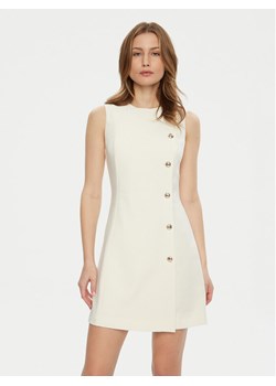 Marciano Guess Sukienka koktajlowa 5RGK09 7115A Écru Regular Fit ze sklepu MODIVO w kategorii Sukienki - zdjęcie 181150285