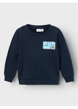 NAME IT Bluza 13220395 Granatowy Regular Fit ze sklepu MODIVO w kategorii Bluzy chłopięce - zdjęcie 181150479