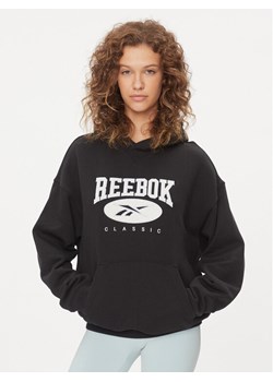 Reebok Bluza Classics Big Logo IL4633 Czarny Relaxed Fit ze sklepu MODIVO w kategorii Bluzy damskie - zdjęcie 181150518