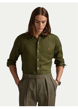 Polo Ralph Lauren Koszula 710968915006 Khaki Slim Fit ze sklepu MODIVO w kategorii Koszule męskie - zdjęcie 181150586