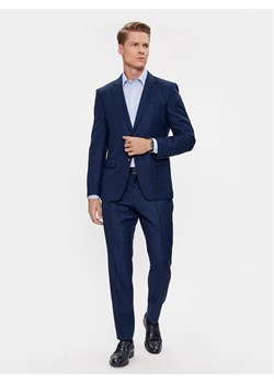 Boss Garnitur H-Huge 50509502 Granatowy Slim Fit ze sklepu MODIVO w kategorii Garnitury męskie - zdjęcie 181150607