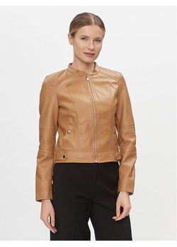 Vero Moda Kurtka z imitacji skóry Love 10300241 Brązowy Regular Fit ze sklepu MODIVO w kategorii Kurtki damskie - zdjęcie 181150627