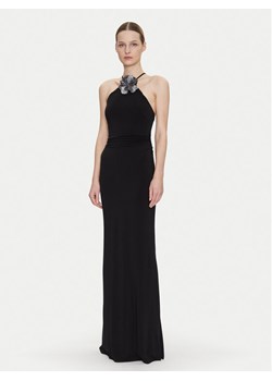 Guess Sukienka wieczorowa W5GK95 KCVG2 Czarny Slim Fit ze sklepu MODIVO w kategorii Sukienki - zdjęcie 181150699