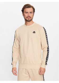 Kappa Bluza 313005 Brązowy Regular Fit ze sklepu MODIVO w kategorii Bluzy męskie - zdjęcie 181150759