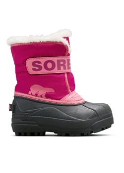 Sorel Śniegowce Snow Commander™ 2114101652 Różowy ze sklepu MODIVO w kategorii Buty zimowe dziecięce - zdjęcie 181150795