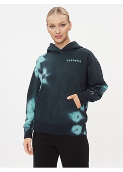Champion Bluza Hooded Sweatshirt 116753 Zielony Regular Fit ze sklepu MODIVO w kategorii Bluzy damskie - zdjęcie 181150875