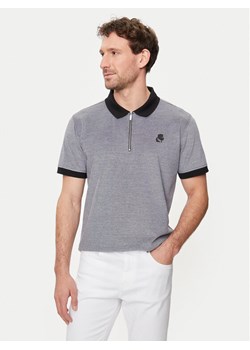 KARL LAGERFELD Polo 745004 542204 Czarny Regular Fit ze sklepu MODIVO w kategorii T-shirty męskie - zdjęcie 181150915