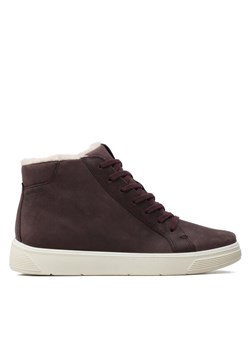 ECCO Botki Street Tray K GORE-TEX 70528302385 Fioletowy ze sklepu MODIVO w kategorii Botki - zdjęcie 181150998